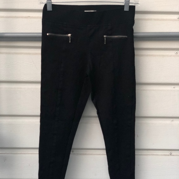 Matty M Pants - Zipper Legging Pants